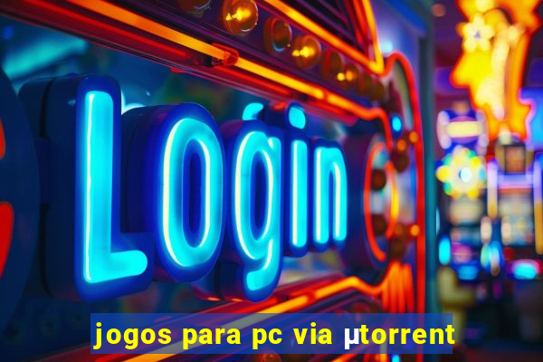 jogos para pc via μtorrent